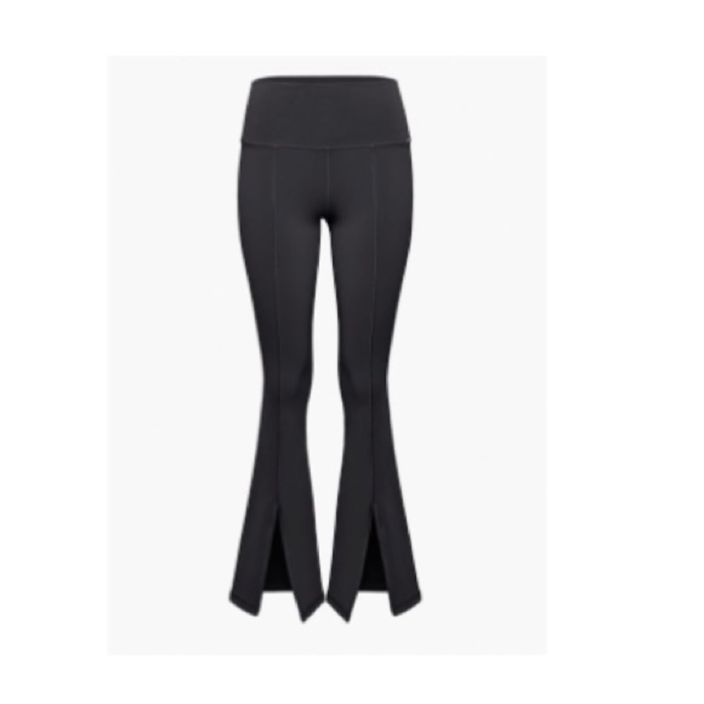 TNALIFE™ SPLIT HI-RISE SMALL BLACK LEGGING